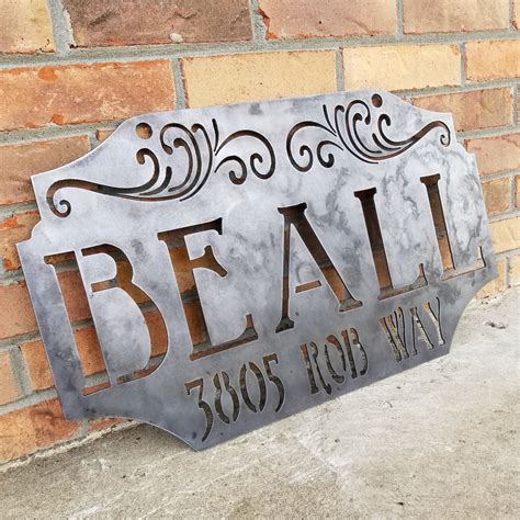 real steel custom metal signs